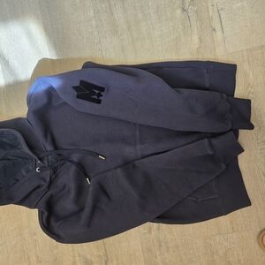 Black Cardigan Sweater with Classic Design